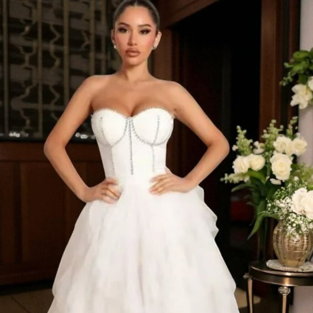 Catch My Eye Maxi Wedding Dress/NWT